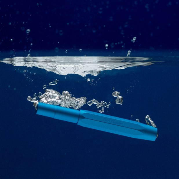 Kaweco AL Sport Dutch Pen Show 2025 Waterworld Edition BT Caneta de Tinta Permanente