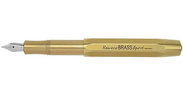 Kaweco Brass Sport Caneta de Tinta Permanente - Vulpen / Fountain pen