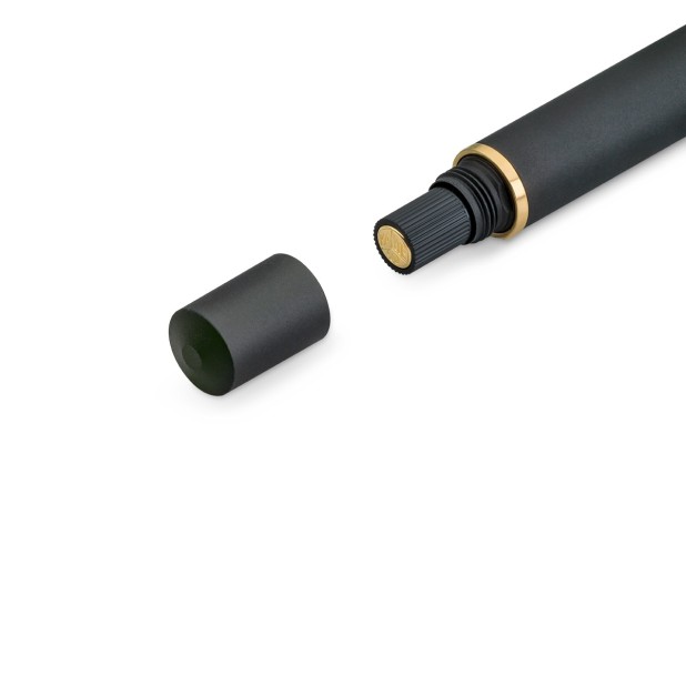 Kaweco AL Sport Black Piston Caneta de Tinta Permanente