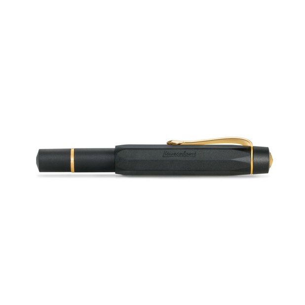 Kaweco AL Sport Black Piston Caneta de Tinta Permanente