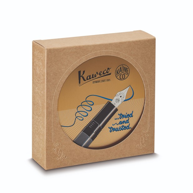 Kaweco AL Sport Black Piston Caneta de Tinta Permanente