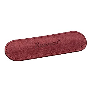 Kaweco Sport Eco Burgundy Velour Pen Pouch 1 Pen