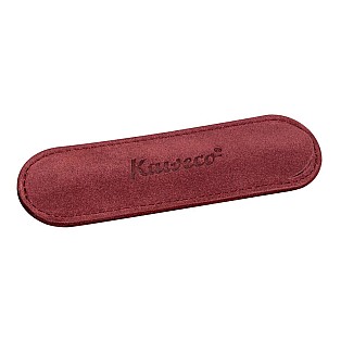 Kaweco Sport Eco Burgundy Velour Pen Pouch 1 Pen