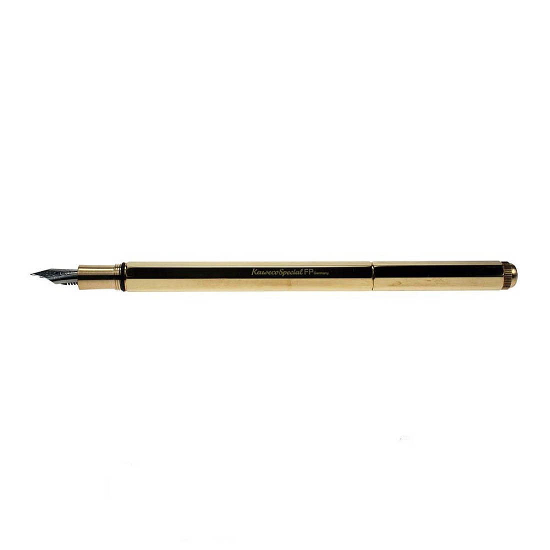 brass fountain pen