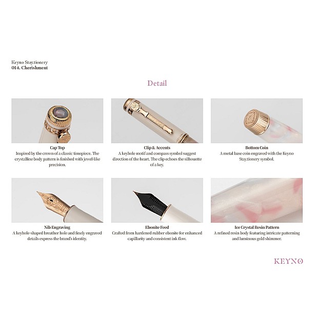 Keyno Stay.tionery Key no.014 Cherishment Vulpen