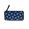 Kyoku Haku Archeology Blue Zippered Pen Pouch (Triple)