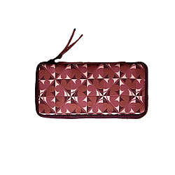 Kyoku Haku Archeology Red Zippered Pen Pouch (Triple)