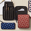 Kyoku Haku Archeology Red Zippered Pen Pouch (Fivefold)