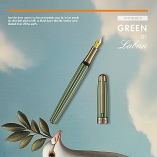 Laban Antique II Green Fountain pen