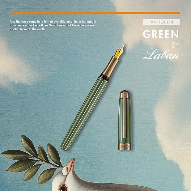 Laban Antique II Green Vulpen