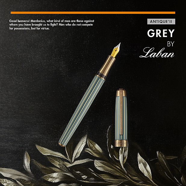 Laban Antique II Grey Vulpen
