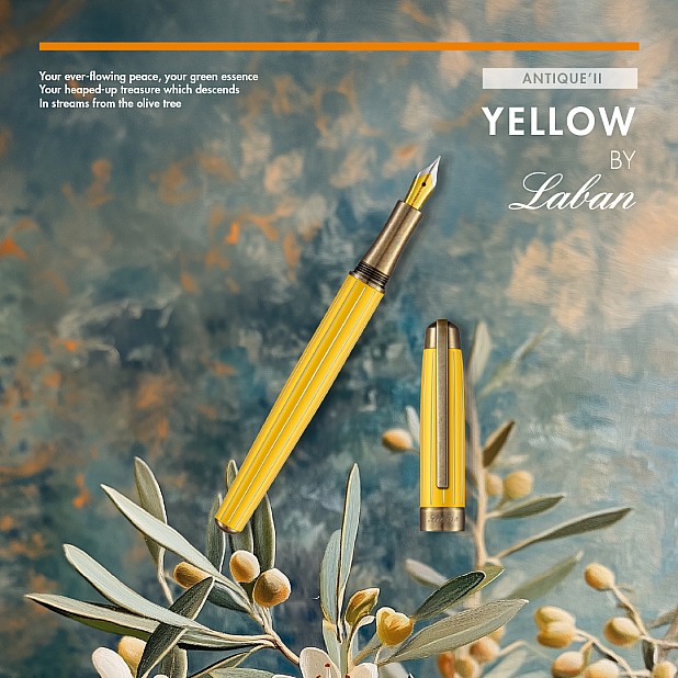 Laban Antique II Yellow Vulpen