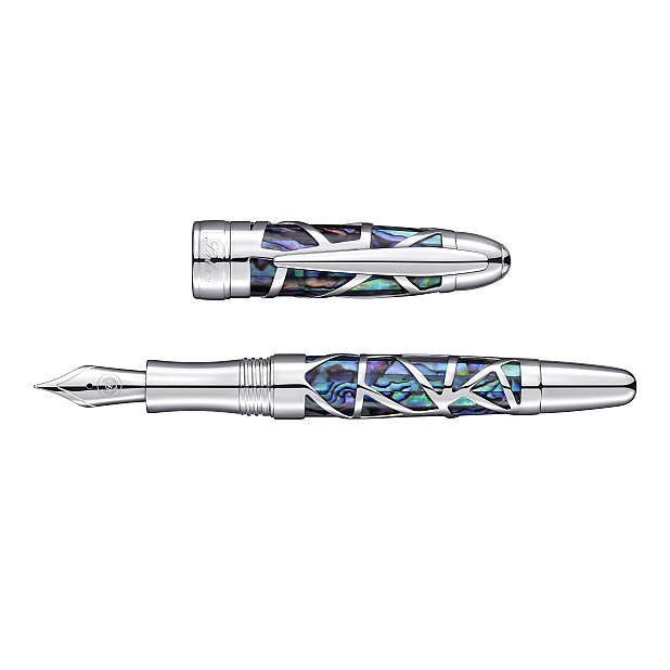 Laban Oceana Abalone Skeleton ST Fountain pen