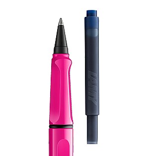Lamy Safari Pink Ink Cartridge Rollerball
