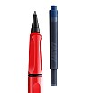 Lamy Safari Red Ink Cartridge Rollerball