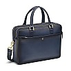 Lapis Bard Chester Leather Blue Porte-documents
