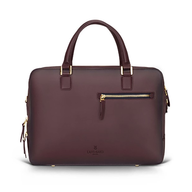 Lapis Bard Chester Leather Burgundy Walizka
