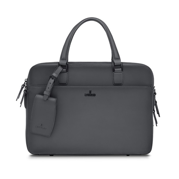 Lapis Bard Chester Leather Graphite Portfölj