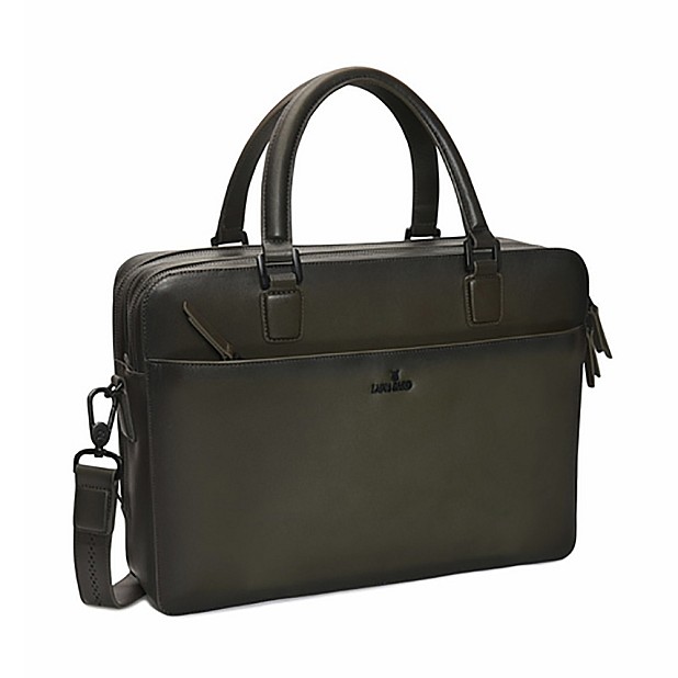 Lapis Bard Chester Leather Olive Walizka
