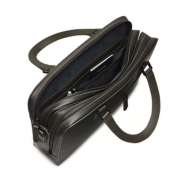 Lapis Bard Chester Leather Olive Walizka
