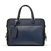 Lapis Bard Ducorium Dorchester Leather Blue Porte-documents
