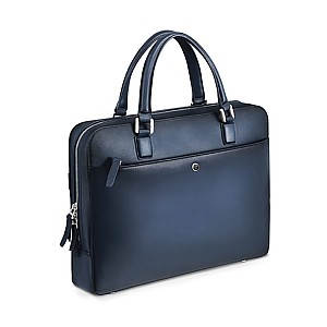Lapis Bard Ducorium Spencer Leather Blue Maletín