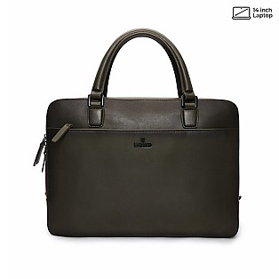 Lapis Bard Ducorium Spencer Leather Olive Maletín