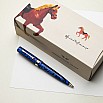 Leonardo Cavalluccio Rosso Panta Rei Blue Night ST Ballpoint