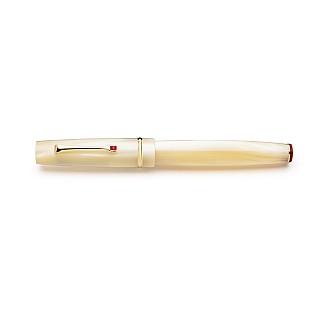 Leonardo Cavalluccio Rosso Panta Rei Ivory Mother-of-Pearl GT Rollerball