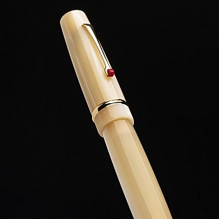 Leonardo Cavalluccio Rosso Panta Rei Ivory Mother-of-Pearl GT Rollerball