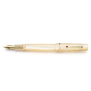 Leonardo Cavalluccio Rosso Panta Rei Ivory Mother-of-Pearl GT Füllfederhalter