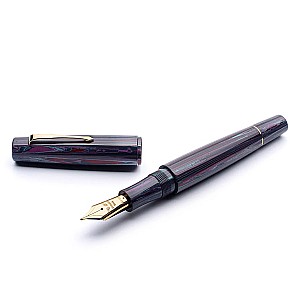 Leonardo Essenza Etna Ebonite GT Caneta de Tinta Permanente