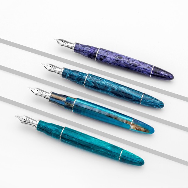 Leonardo Furore Grande Blue Hawaii ST Fountain pen