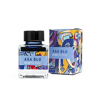 Leonardo Asa Blue Ink - Ink Bottle