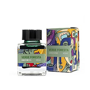 Leonardo Green Foresta Ink - Ink Bottle
