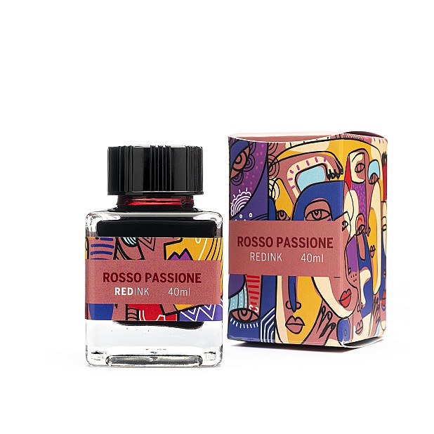 Leonardo Red Passion Ink - Ink Bottle
