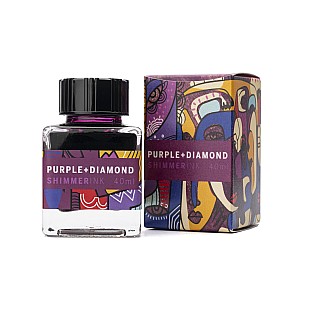 Leonardo Purple Diamond Shimmer Ink - Ink Bottle