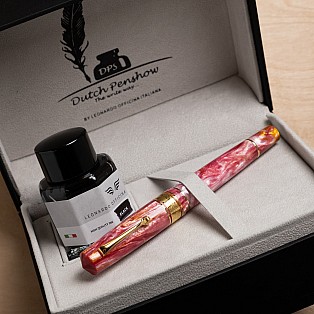 Leonardo Momento Zero Grande 2.0 Dutch Pen Show 2024 Sugar Rush Exclusive GT Caneta de Tinta Permanente