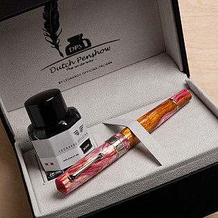 Leonardo Momento Zero Grande 2.0 Dutch Pen Show 2024 Sugar Rush Exclusive ST Caneta de Tinta Permanente