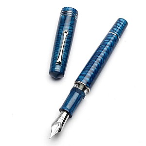 Leonardo Momento Zero Grande 2.0 Juma Dragon Skin Blue ST Fountain pen