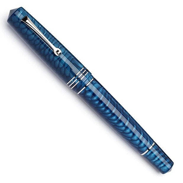 Leonardo Momento Zero Grande 2.0 Juma Dragon Skin Blue ST Fountain pen
