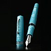 Leonardo Momento Zero Grande 2.0 Juma Dragon Skin Teal ST Caneta de Tinta Permanente