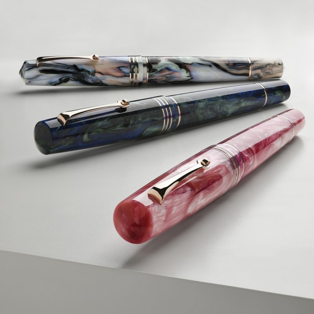 Leonardo Momento Zero Grande 2.0 The Power of Flower Fiordaliso Blue RGT Fountain pen