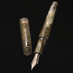 Leonardo Momento Zero Grande 2.0 The Power of Flower Cosmos Chocolate Flower RGT Fountain pen