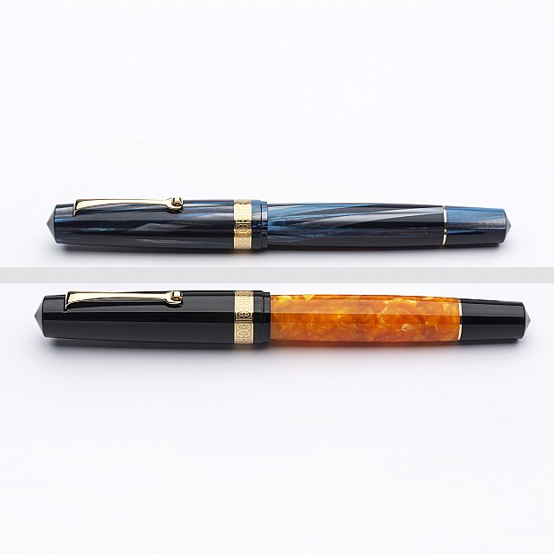 Leonardo Momento Magico DNA Black/Orange ST Pióro Wieczne