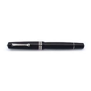 Leonardo Momento Magico Glossy Black Anima Nera ST Plumo Estilográfica