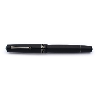 Leonardo Momento Magico Matte Black Anima Nera RT Plumo Estilográfica