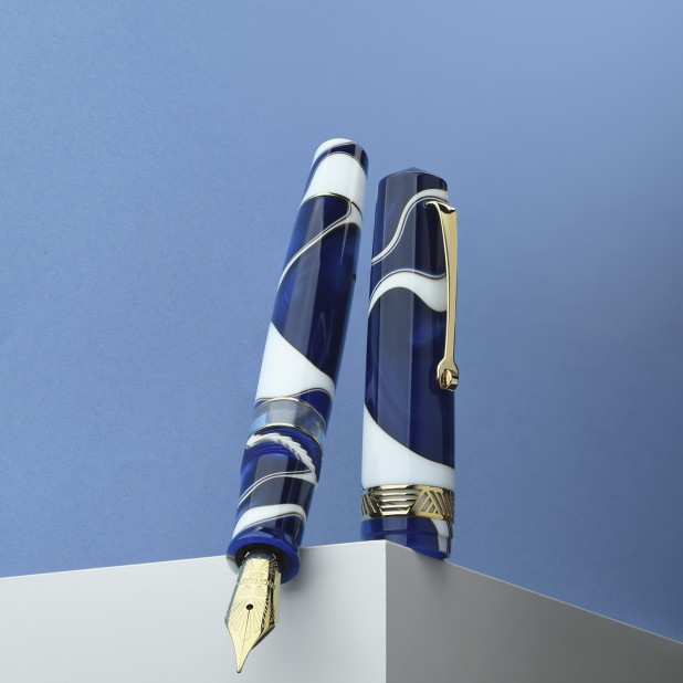 Leonardo Momento Magico Onda Blue GT Stylo Plume