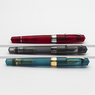 Leonardo Momento Zero Grande Pura Frosted Grey ST Fountain pen