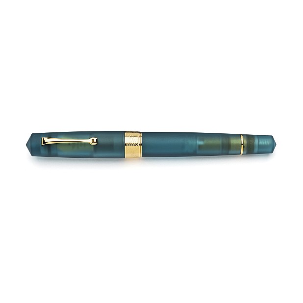 Leonardo Momento Zero Grande Pura Frosted Petrol GT Fountain pen